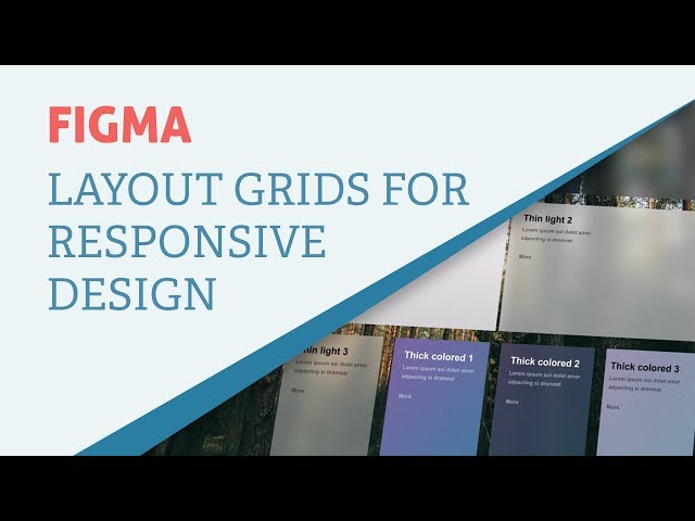 Figma Tips - Using Layout Grids for Responsive Design