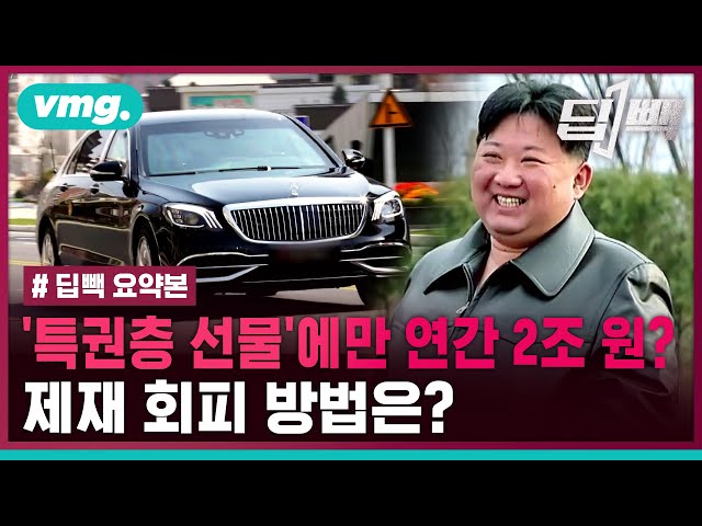 북한, '특권층 선물' 연간 2조 원?…제재 어떻게 회피해왔길래 / 비디오머그 / 딥빽