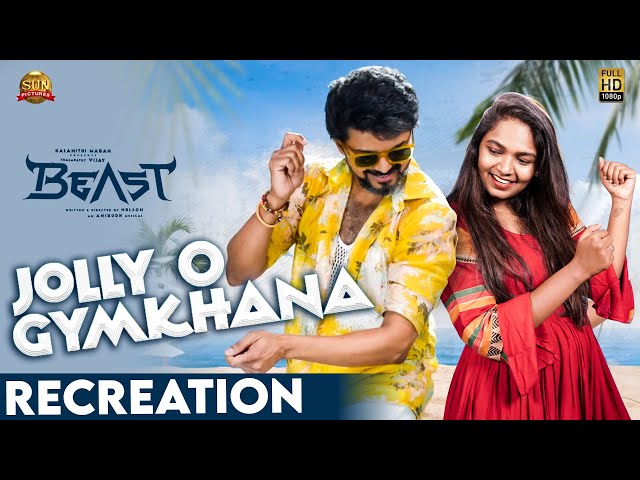 Jolly O Gymkhana Recreation | Thalapathy Vijay, Nelson, Anirudh, Beast Second Single
