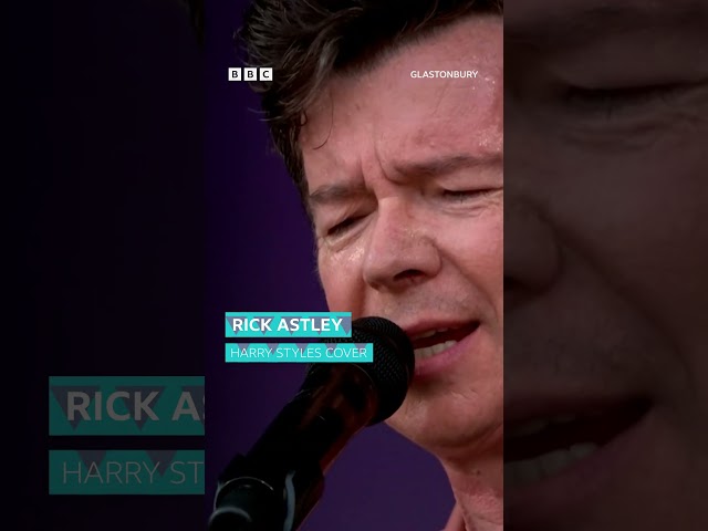 The Harry Styles cover we never knew we needed 👏 💖 #RickAstley #AsItWas #Glastonbury