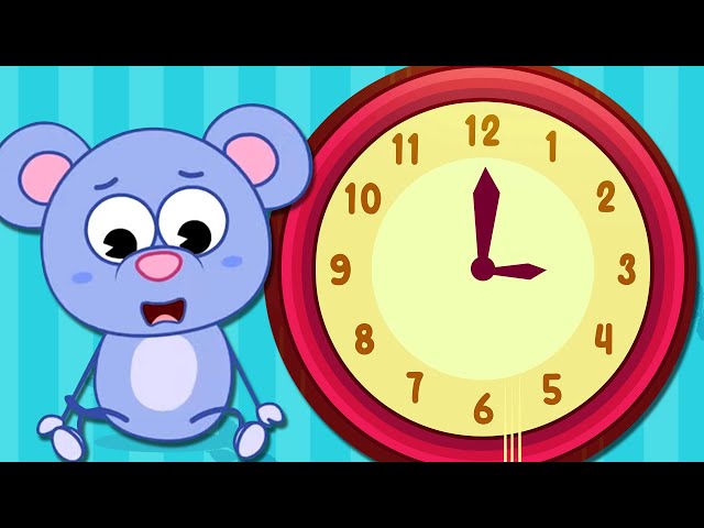 Hickory Dickory Dock with the Mouse - KidsCamp Nursery Rhymes