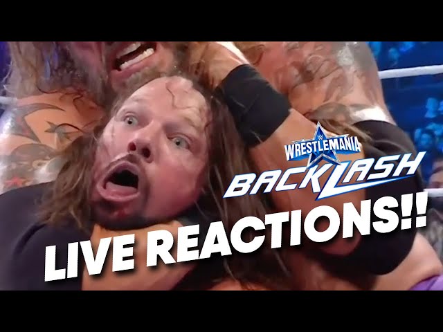 WWE Wrestlemania Backlash 2022 Live Reactions! | WrestleTalk Podcast