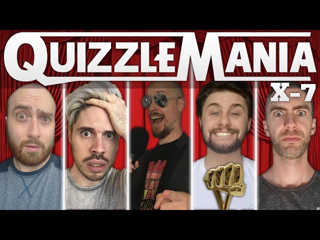 QuizzleMania X-Seven feat. Blampied's Hair On The Line & Sean Ross Sapp