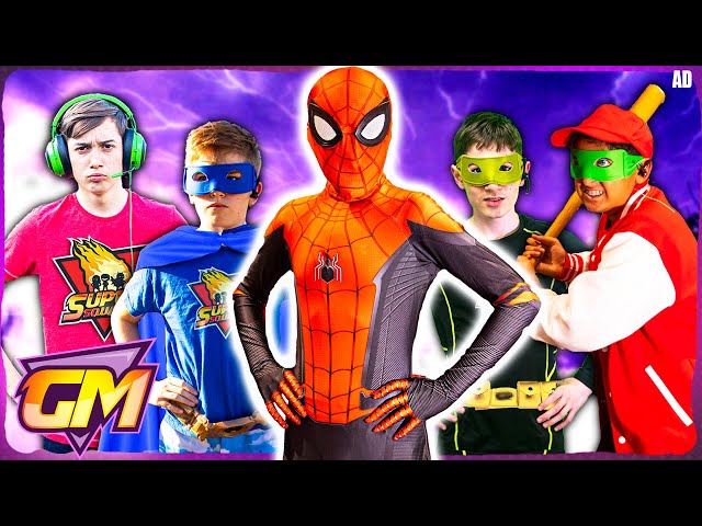 Spider-man Turns Evil! | Superhero Parody with Robo Dash Toy! - Super Squad Episode 5