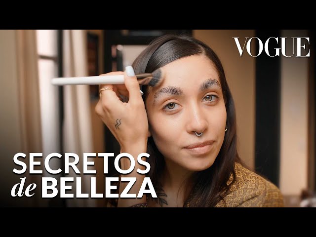 María Becerra y la guía para cejas perfectas | Secretos de belleza | Vogue México y Latinoamérica