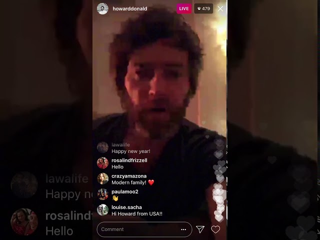 Howard Donald IG live part 1