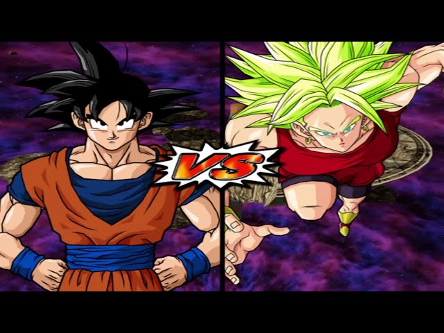 Goku (End) SSJ 3, God, Ultra Instinct vs Kale, Caulifla & Kefla Super Saiyan【DBZ: BT4 v12 English】