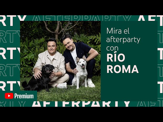 RioRoma "Ángel de Cuatro Patas" Afterparty