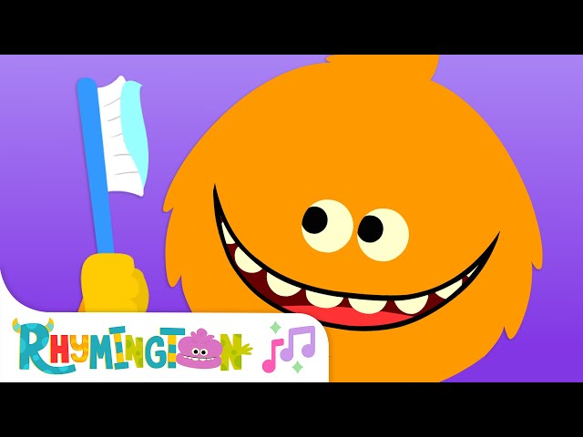 Brush Your Teeth | Monster Songs for Kids | Rhymington Square