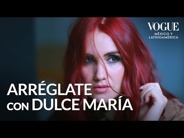 Dulce María se prepara para su primera portada en Vogue | Vogue México y Latinoamérica