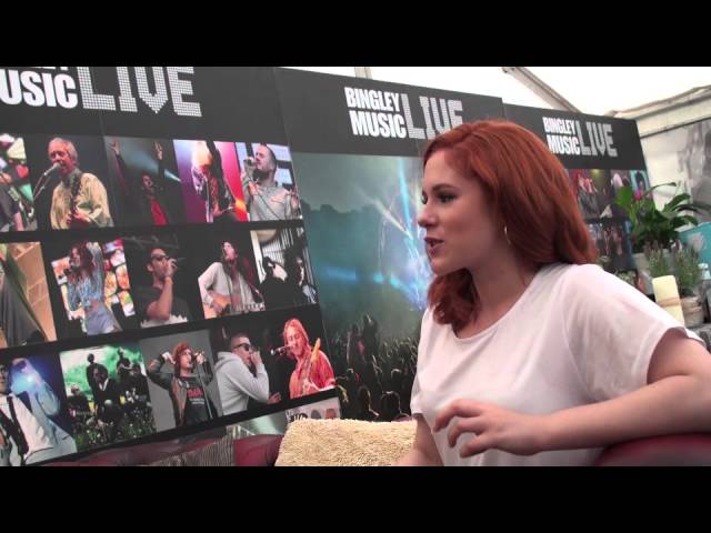 Katy B interview at Bingley Music Live 2013