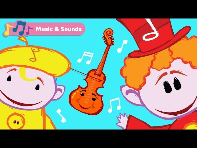 Learn Musical Instruments for Kids with The Notekins | Early Learning Videos with Music for Babies