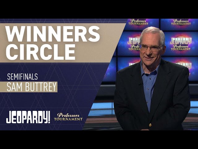 Sam Talks Wagering, Data, Hobbies, and More | Professors Tournament | JEOPARDY!