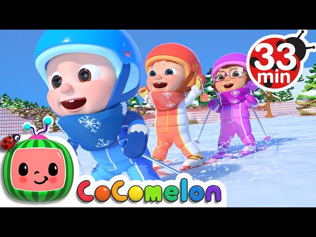 Ski Song + More Nursery Rhymes & Kids Songs - CoComelon