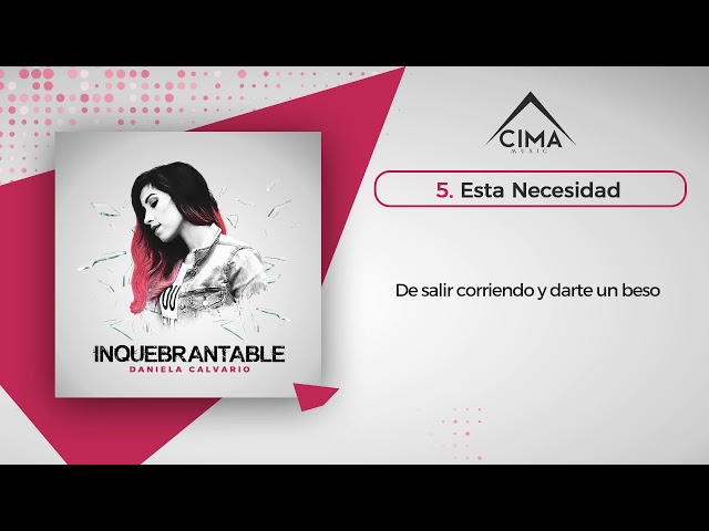 Daniela Calvario - Esta Necesidad (Lyric Video)