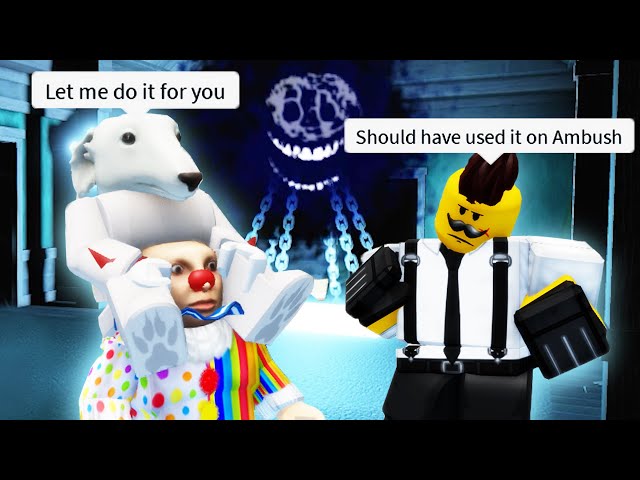 Roblox DOORS Funny Moments - The Clown, The Borzoi and The Bacon