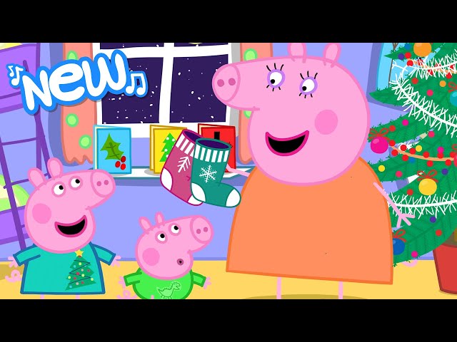Peppa Pig's Christmas Bedtime Routine 🐷 🎅🏻 BRAND NEW Peppa Pig Nursery Rhyme