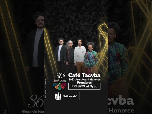 Café Tacvba to receive Hispanic Heritage Arts Award at the Kennedy Center and on PBS