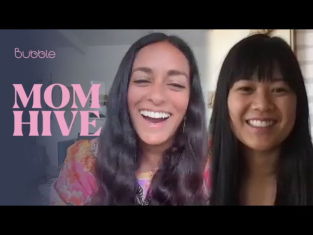 Anjelika Temple and Joy Cho Talk Pumping on Planes | Mom Hive (Episode 1) | BUBBLE