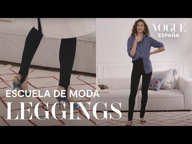 Cómo llevar los leggings | Escuela de moda | VOGUE España