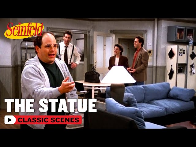 The Single Most Damaging Experience Of George's Life | The Statue | Seinfeld