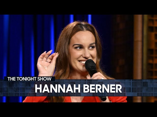 Hannah Berner Stand-Up: Turning 30, Marrying Older Men | The Tonight Show Starring Jimmy Fallon
