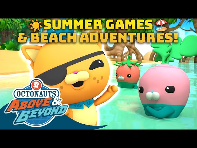 Octonauts: Above & Beyond - ☀️🏖️ Summer Games & Beach Adventures! ☀️🏖️ | Compilation | @Octonauts​