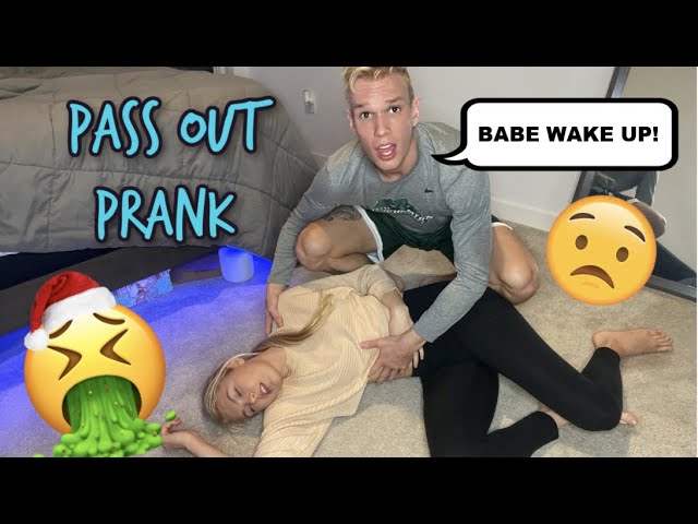 GETTING SICK Then PASSING OUT PRANK On Boyfriend!