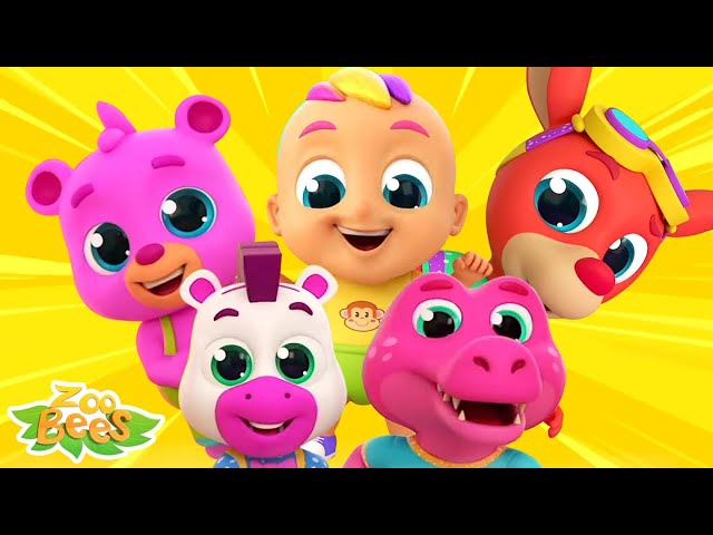 Five Little Babies, Numbers Song and Kids Fun Learning Videos