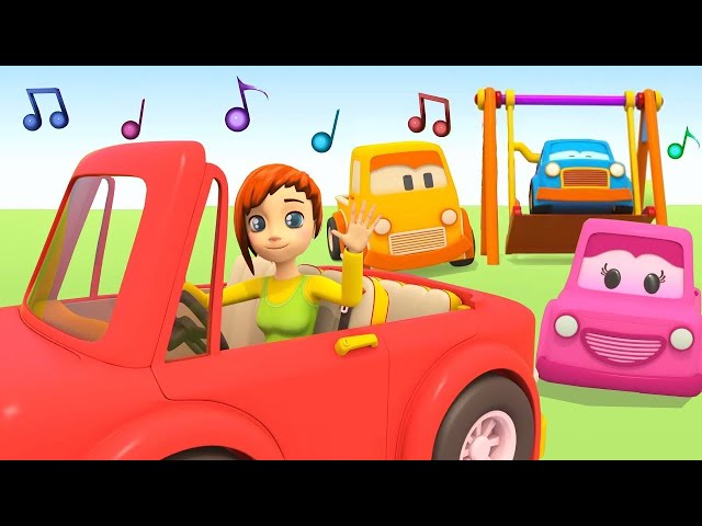 A Swing Song for kids! Cars songs for baby. A playground song for preschool.