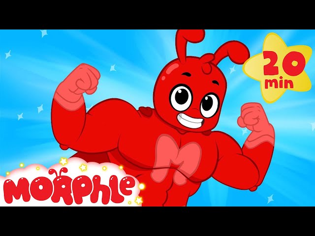 My Magic Super Hero Suit Morphle - Funny Superheroes kid videos  (+ car truck and dinosaur cartoons)