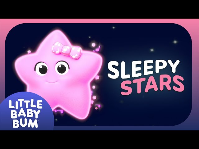 Mindful Sleepy Stars Music Loop 🌙✨ Short Bedtime Video | Bedtime Sensory Loop for Falling Asleep