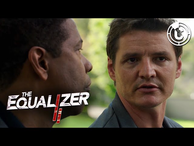 The Equalizer 2 | McCall Suspects Dave (ft. Pedro Pascal & Denzel Washington) | CineClips