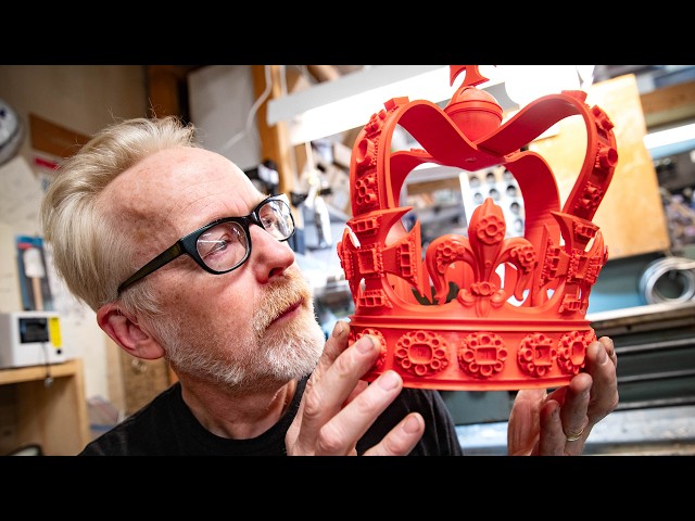 Adam Savage's 3D-Printed Crown Build!