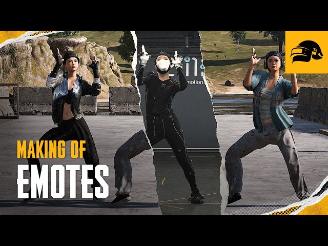 PUBG | Making of Emotes 4