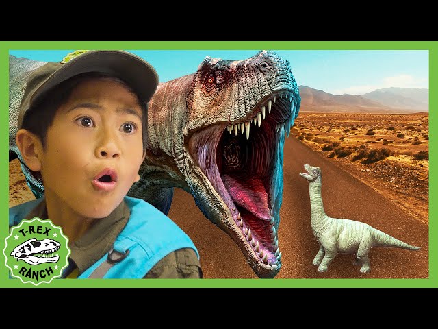 NEW! Baby Dinosaur Rescue Mission! T-Rex Ranch Dinosaur Videos for Kids