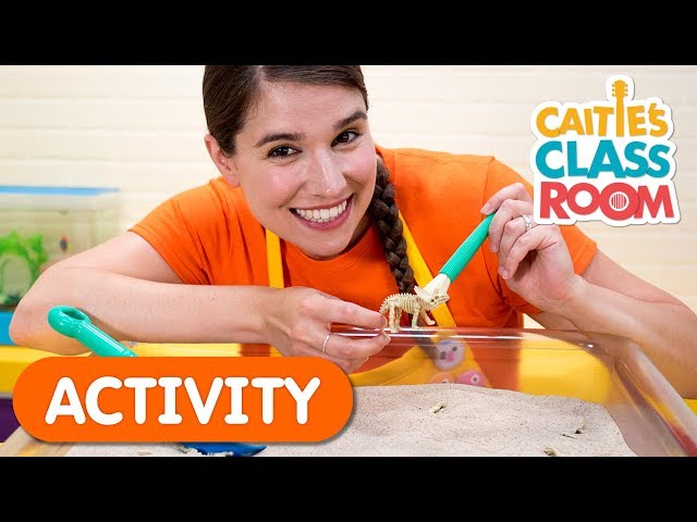 Digging For Dinosaurs | Caitie's Classroom | Activities For Kids