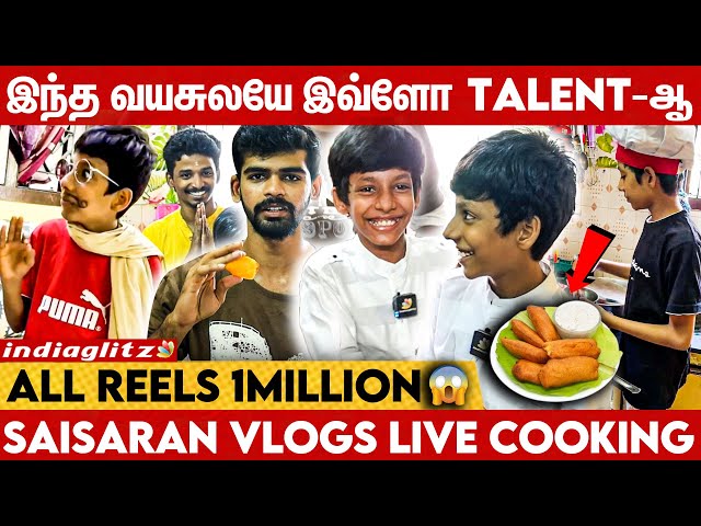 School-லையே Business பண்ணி சம்பாதிக்கிறேன்: Sai Saran Vlogs Interview | Cooking