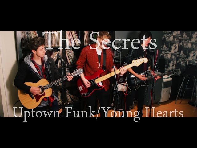 Uptown Funk - Mark Ronson / Young Hearts - Candi Staton mash up (COVER by The Secrets)