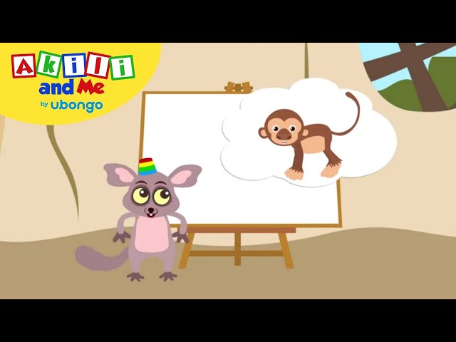 Draw an Animal Body | Draw with Akili and Me | African Educational Cartoons