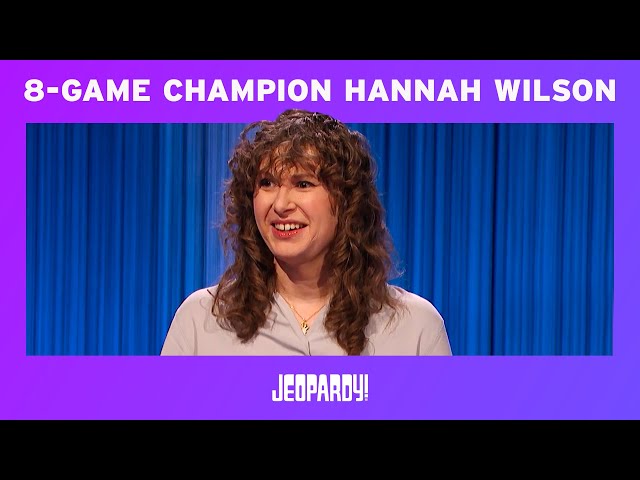 Hannah Wilson | Winners Circle | JEOPARDY!