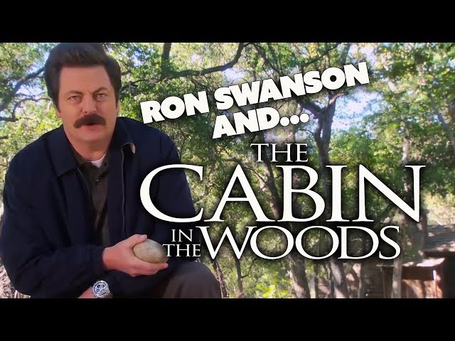 RON SWANSON and...The Cabin In The Woods | Parks and Recreation | Comedy Bites