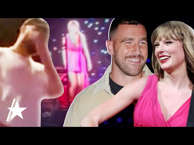 Travis Kelce Tears Up Over Taylor Swift Singing at Eras Tour