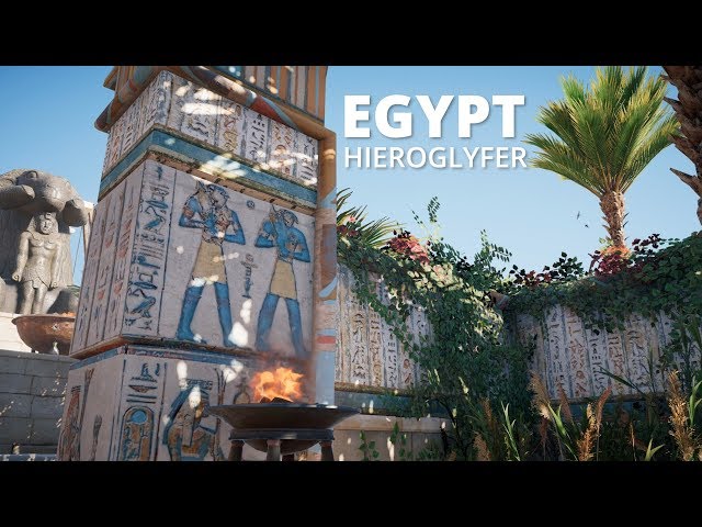 Hieroglyfer - det gamle Egyptiske skriftspråket