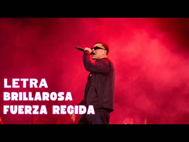 Fuerza Regida - BRILLAROSA Letra Oficial (Official Lyric Video)