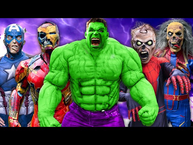 Hulk VS Marvel Zombies!!