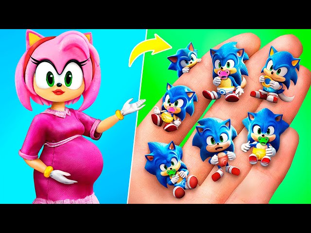 Amy Rose Becomes Mommy! 35 LOL Surprise DIYs