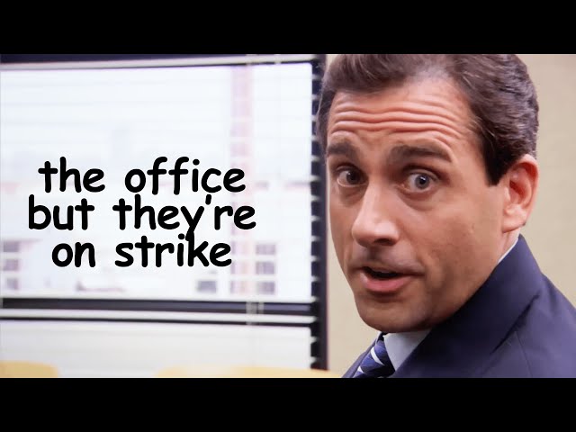 the office but they're on strike | Comedy Bites
