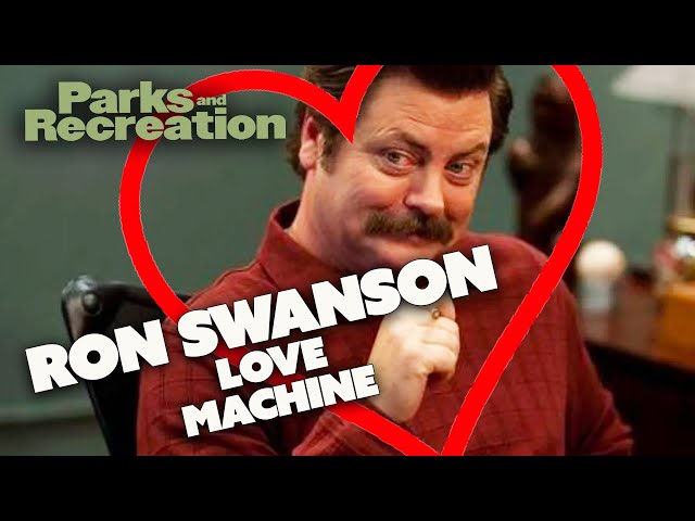 Ron Swanson LOVE MACHINE | Parks and Recreation | Comedy Bites