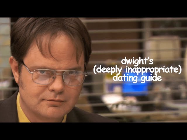 dwight's deeply inappropriate dating guide | The Office U.S. | Comedy Bites